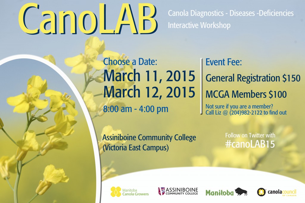 CanoLAB Interactive learning opportunity in Brandon on March 11 and March 12.